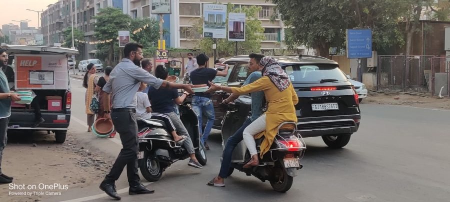 Pot Distribution, Gandhinagar, April 2024
