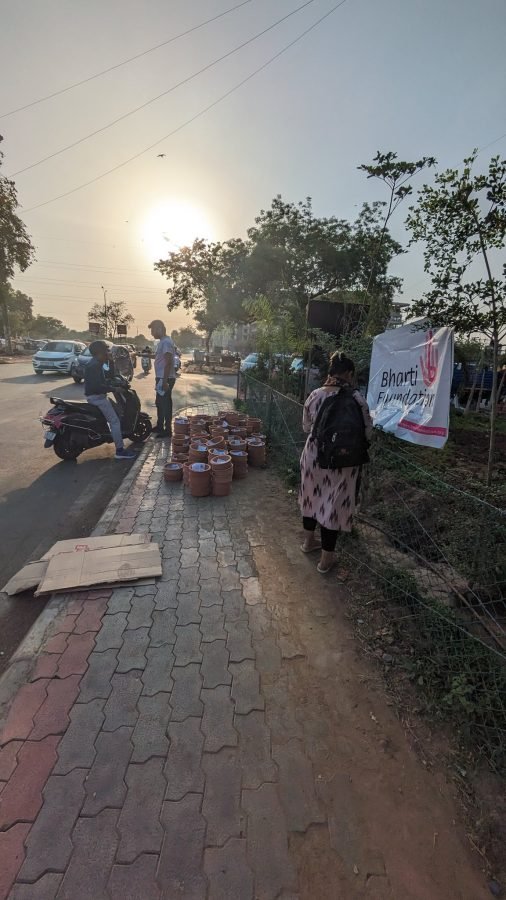 Pot Distribution, Gandhinagar, April 2024
