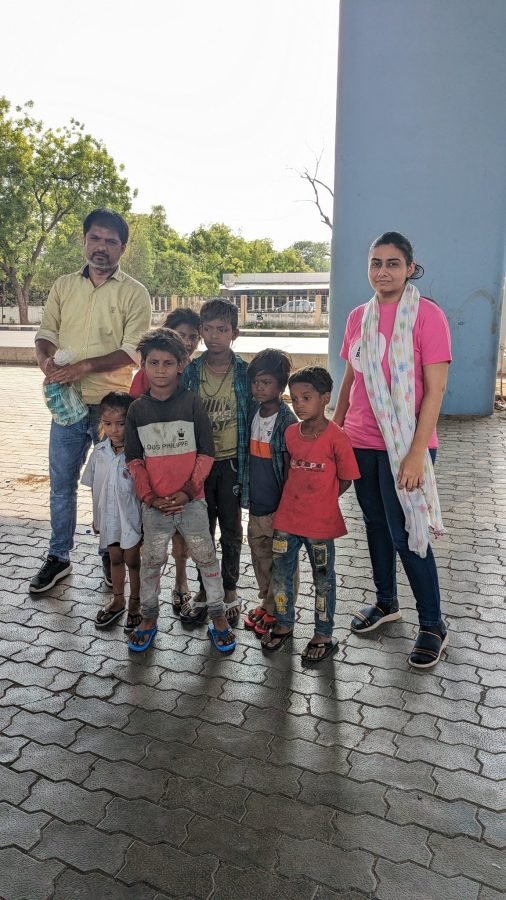 Slipper Distribution, Ahmedabad, May 2024