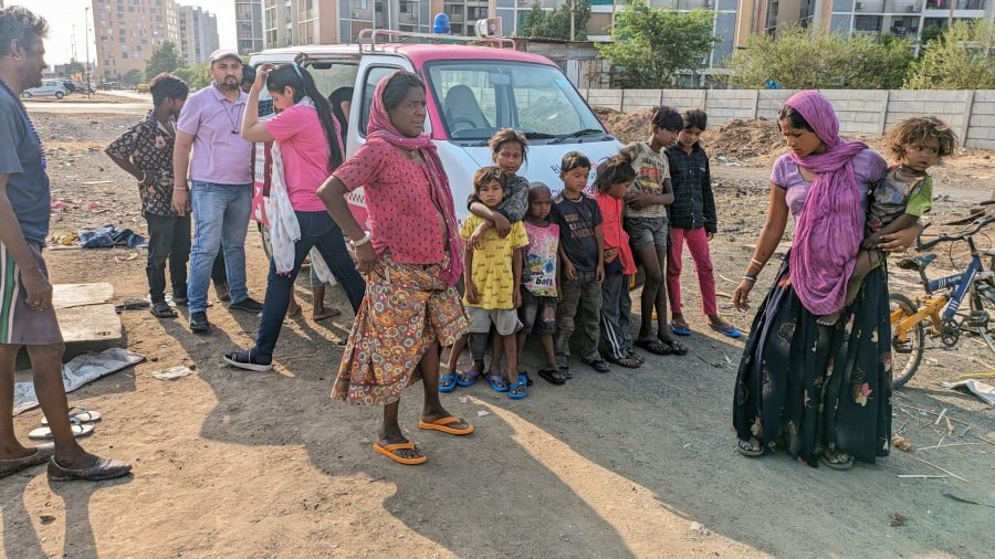 Slipper Distribution, Ahmedabad, May 2024