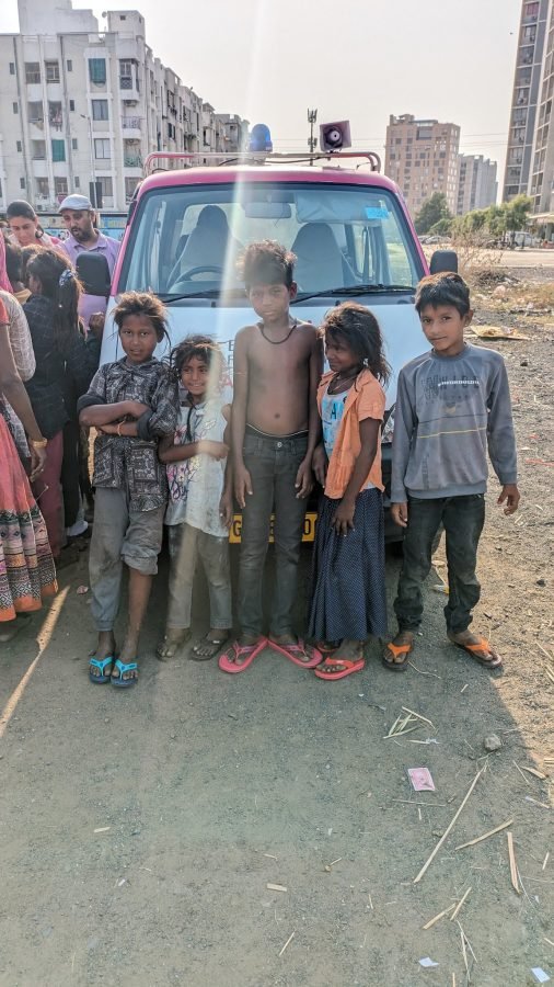 Slipper Distribution, Ahmedabad, May 2024
