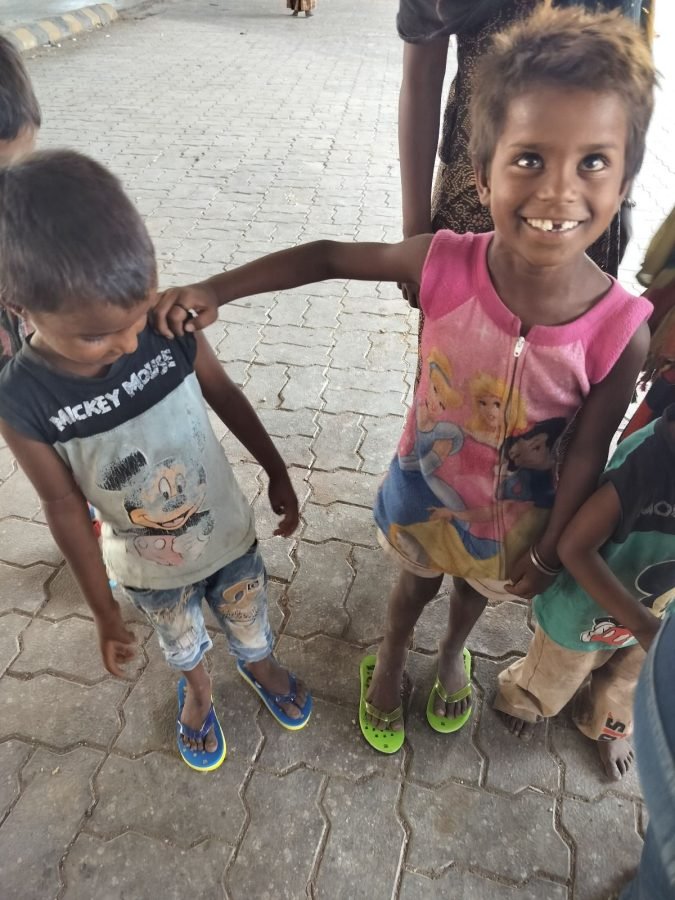 Slipper Distribution, Ahmedabad, May 2024