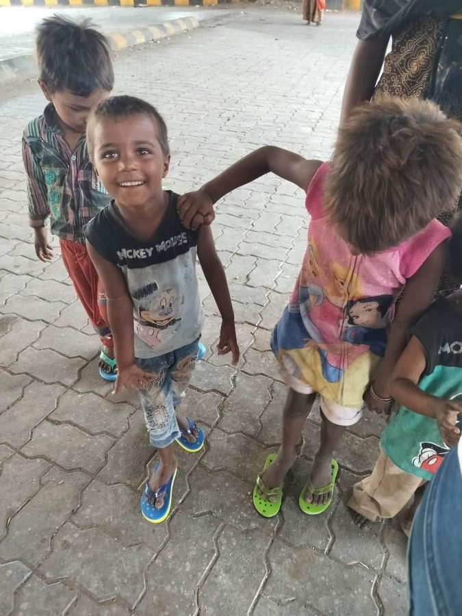 Slipper Distribution, Ahmedabad, May 2024