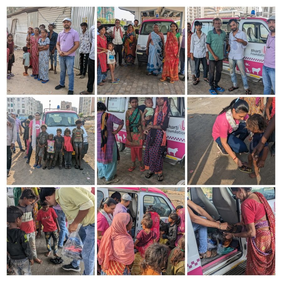 Slipper Distribution, Ahmedabad, May 2024
