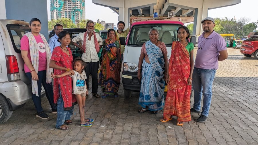Slipper Distribution, Ahmedabad, May 2024