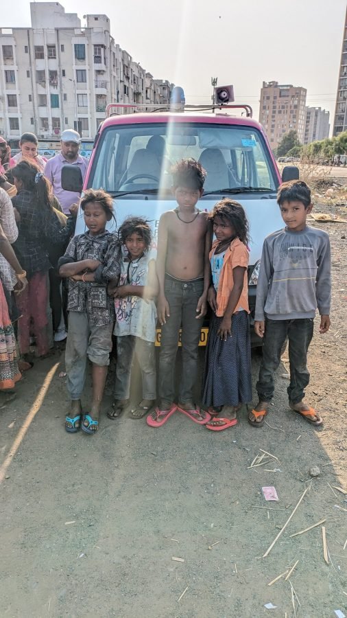Slipper Distribution, Ahmedabad, May 2024