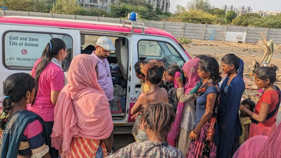 Slipper Distribution, Ahmedabad, May 2024