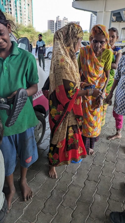 Slipper Distribution, Ahmedabad, May 2024