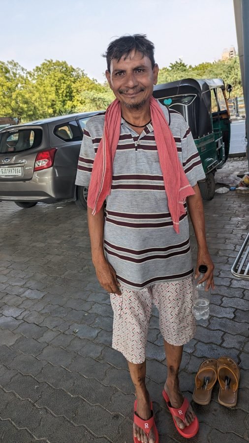 Slipper Distribution, Ahmedabad, May 2024