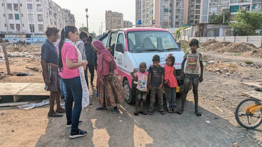 Slipper Distribution, Ahmedabad, May 2024