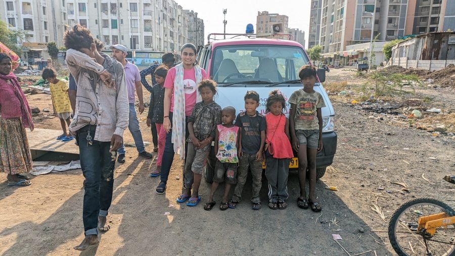 Slipper Distribution, Ahmedabad, May 2024