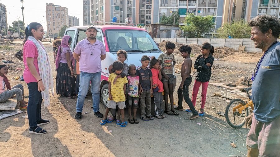 Slipper Distribution, Ahmedabad, May 2024