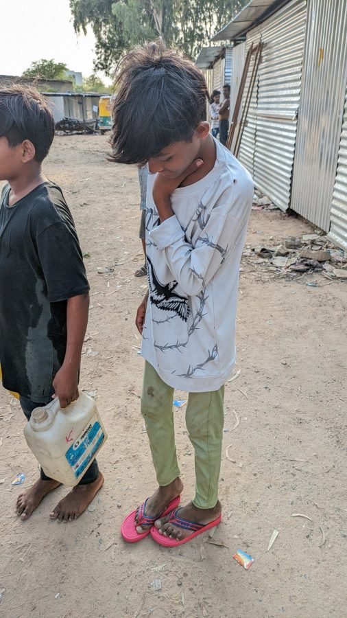 Slipper Distribution, Ahmedabad, May 2024