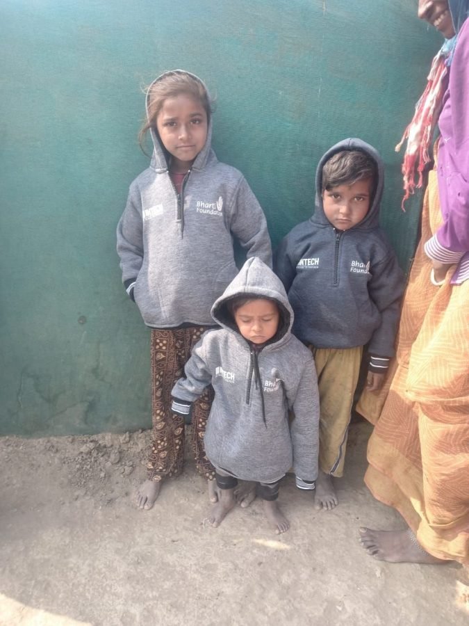 Jacket Distribution, Little Rann of Kutch, December 2024