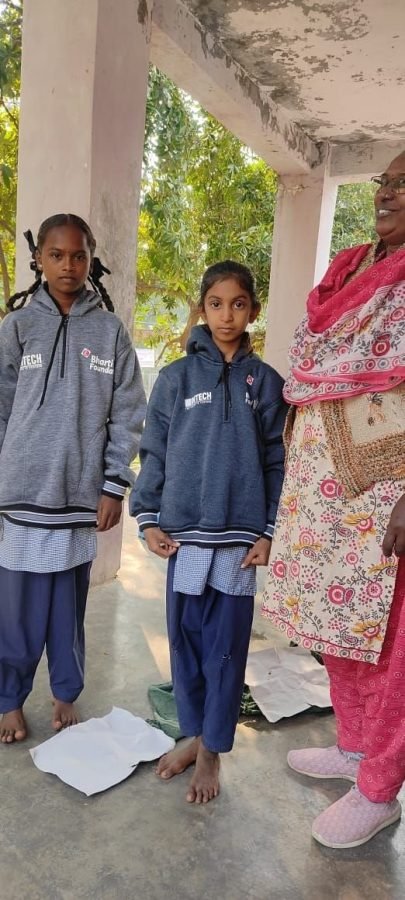 Jacket Distribution, Little Rann of Kutch, December 2024