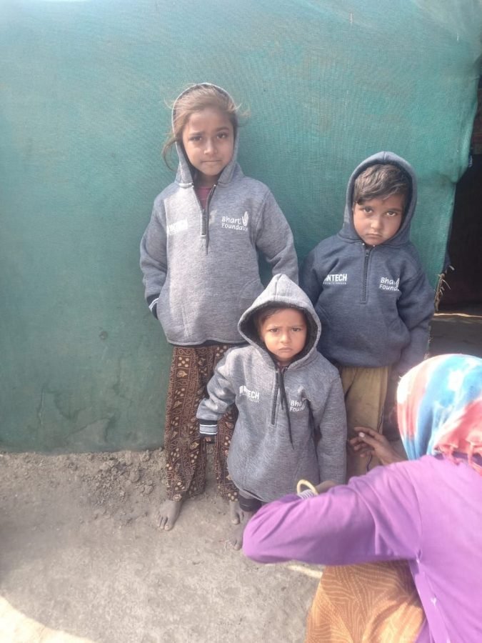 Jacket Distribution, Little Rann of Kutch, December 2024