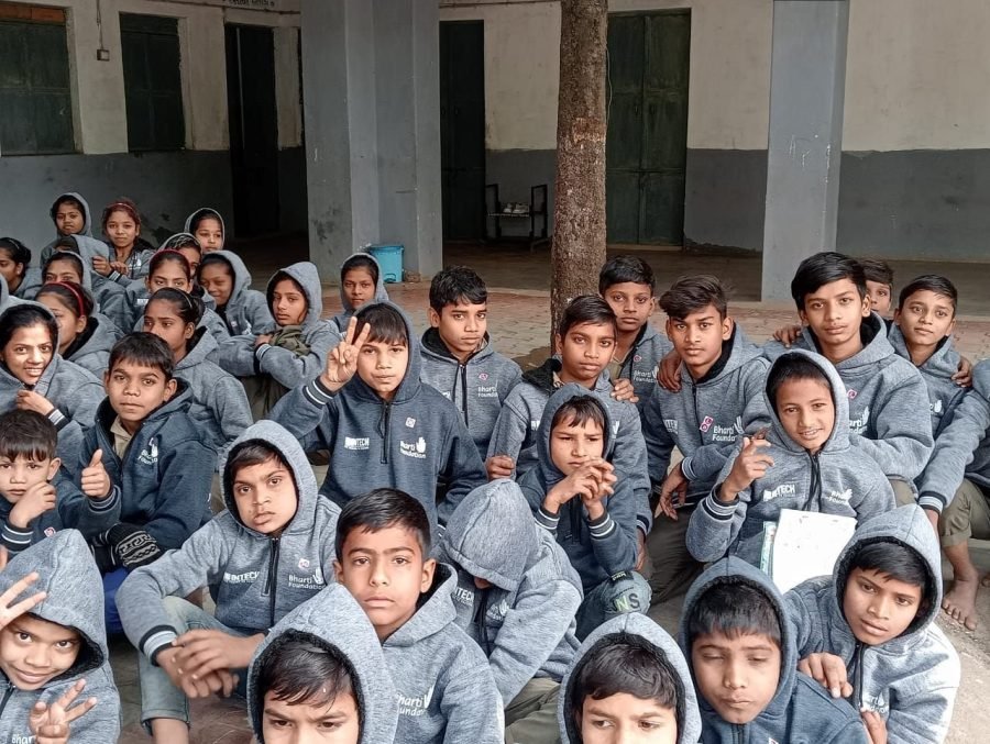 Jacket Distribution, Samel Pani, near Ambaji, December 2024
