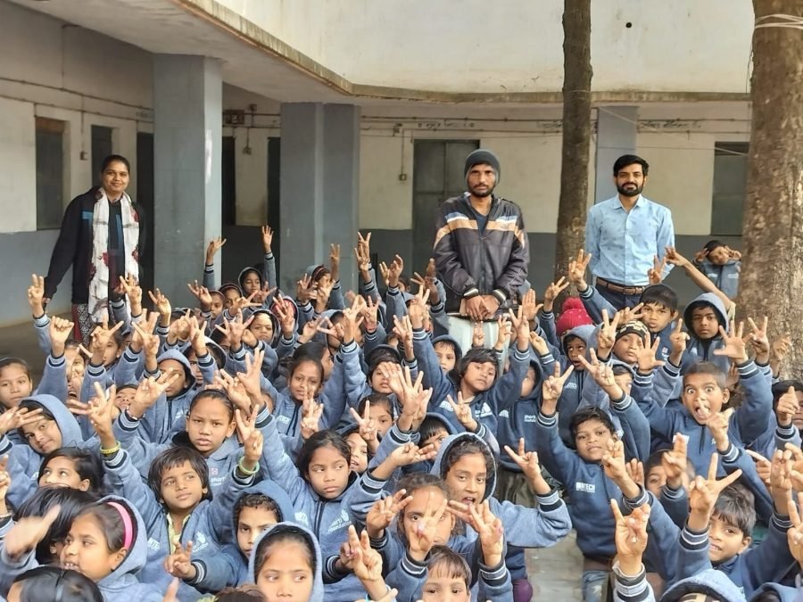 Jacket Distribution, Samel Pani, near Ambaji, December 2024