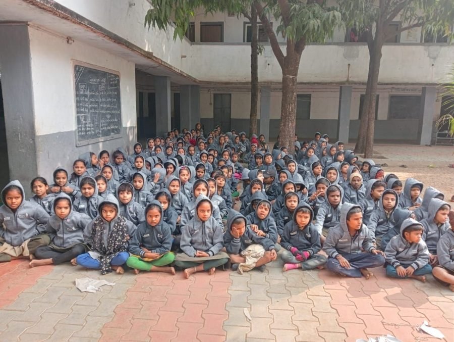 Jacket Distribution, Samel Pani, near Ambaji, December 2024