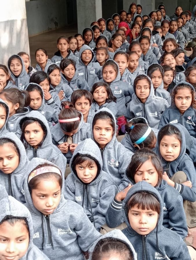 Jacket Distribution, Samel Pani, near Ambaji, December 2024