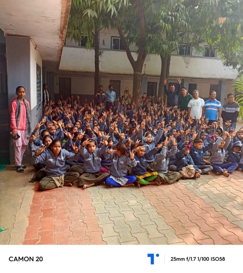 Jacket Distribution, Samel Pani, near Ambaji, December 2024