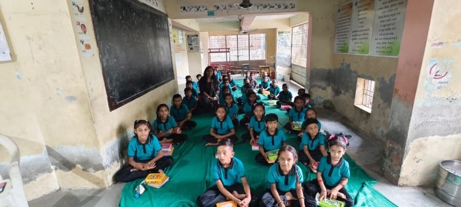 Notebook and Lunchbox Distribution, Alva Prathmik School, July 2025