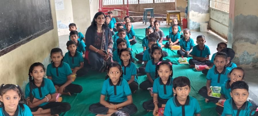 Notebook and Lunchbox Distribution, Alva Prathmik School, July 2025