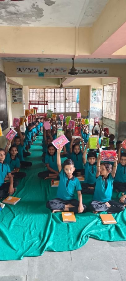 Notebook and Lunchbox Distribution, Alva Prathmik School, July 2025
