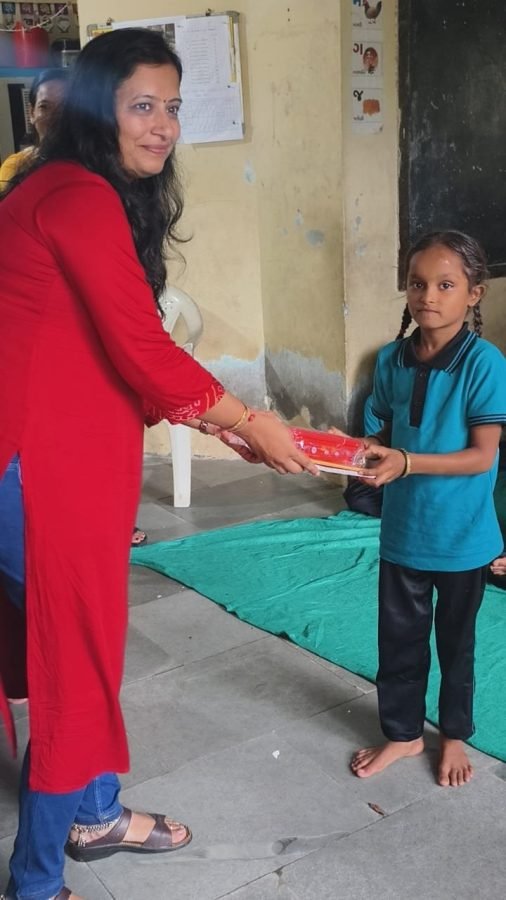 Notebook and Lunchbox Distribution, Alva Prathmik School, July 2025