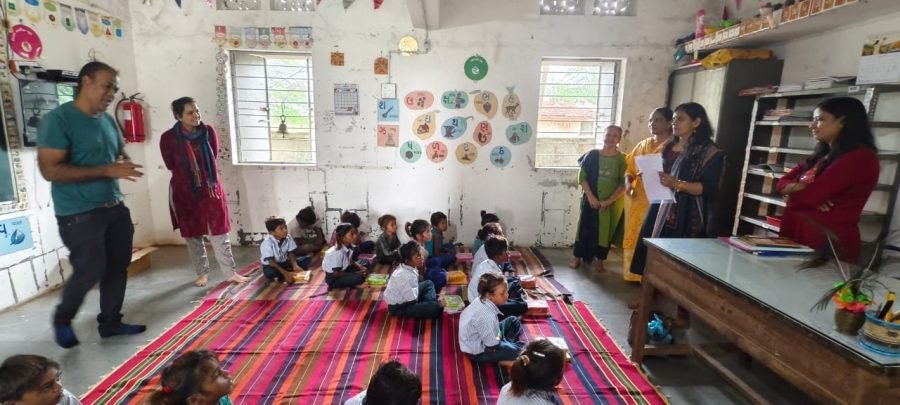 Notebook and Lunchbox Distribution, Alva Prathmik School, July 2025