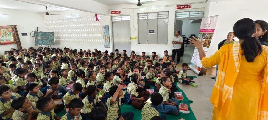 Notebook and Lunchbox Distribution, Alva Prathmik School, July 2025