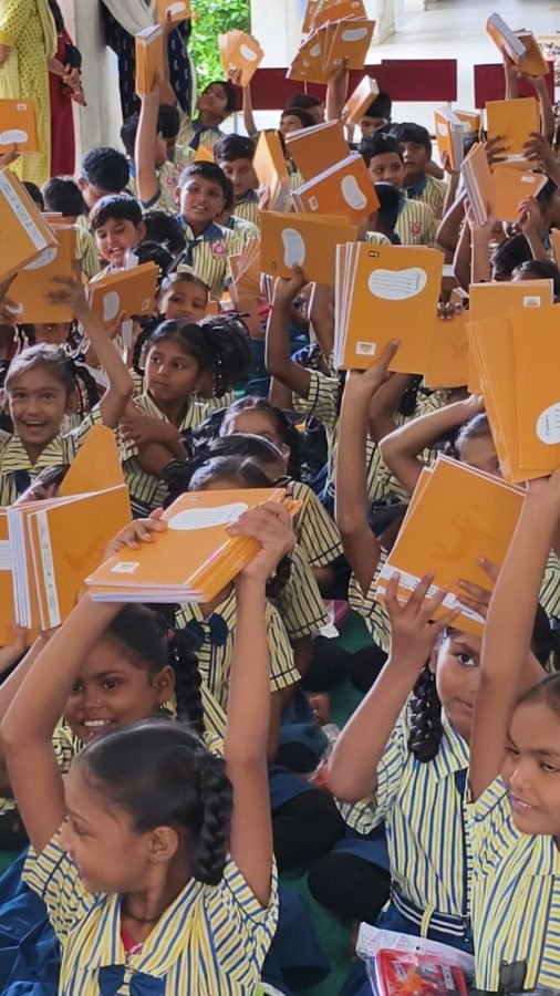 Notebook and Lunchbox Distribution, Alva Prathmik School, July 2025