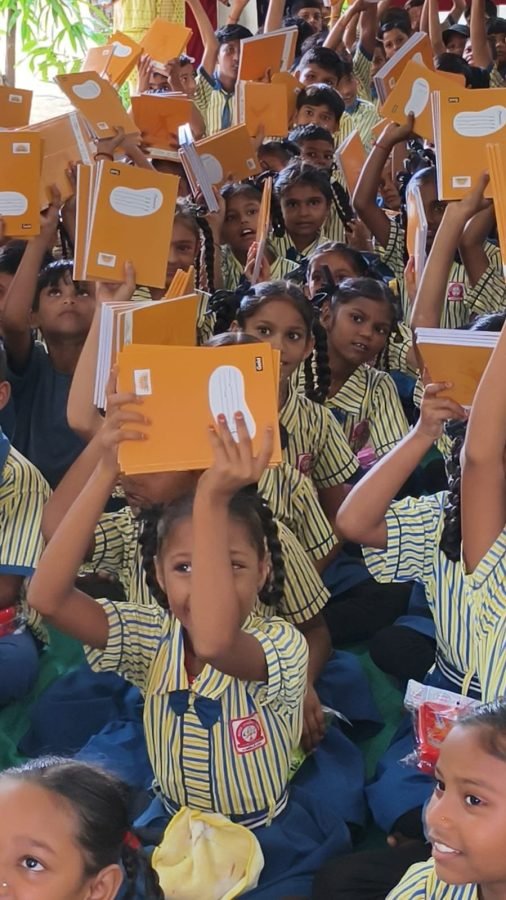 Notebook and Lunchbox Distribution, Alva Prathmik School, July 2025