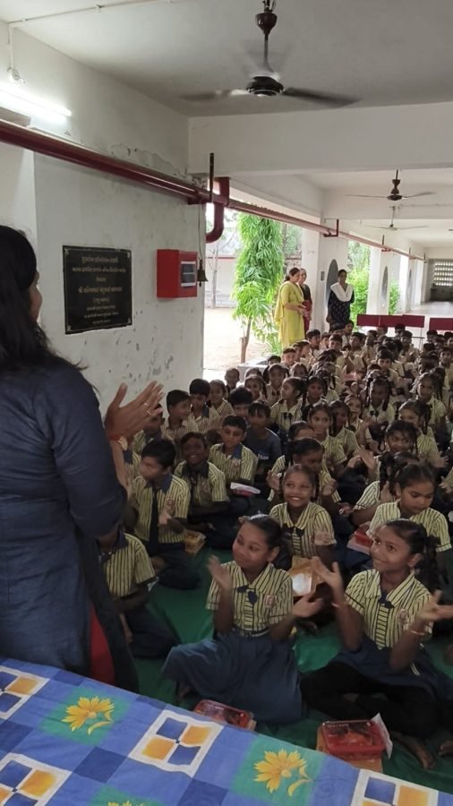 Notebook and Lunchbox Distribution, Alva Prathmik School, July 2025