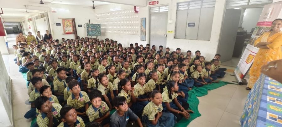 Notebook and Lunchbox Distribution, Alva Prathmik School, July 2025