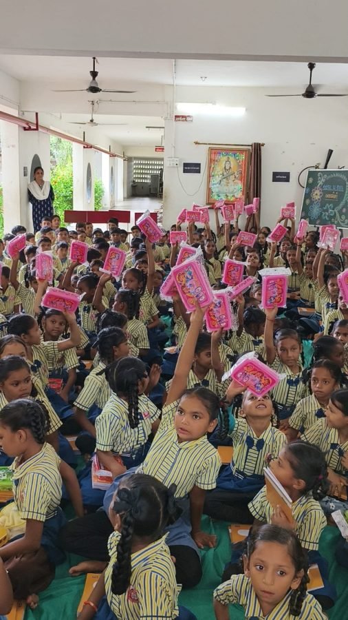 Notebook and Lunchbox Distribution, Alva Prathmik School, July 2025