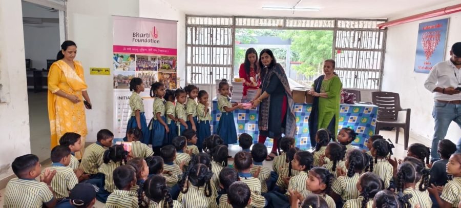 Notebook and Lunchbox Distribution, Alva Prathmik School, July 2025