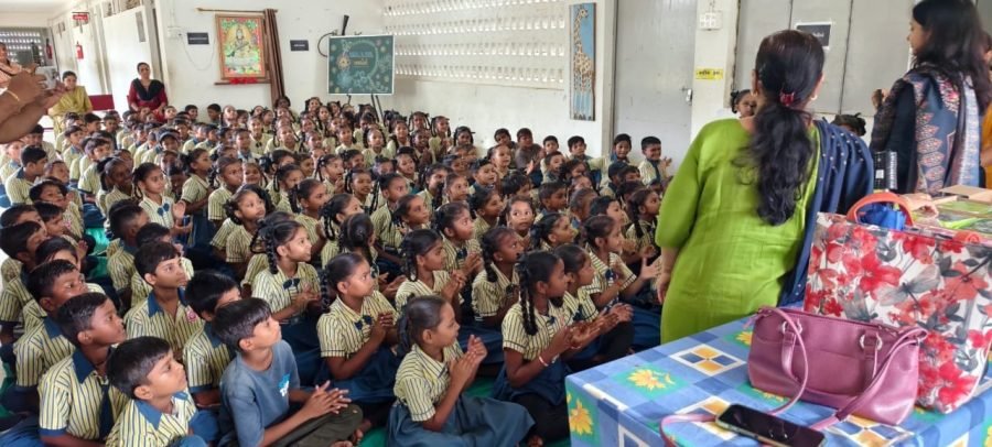 Notebook and Lunchbox Distribution, Alva Prathmik School, July 2025