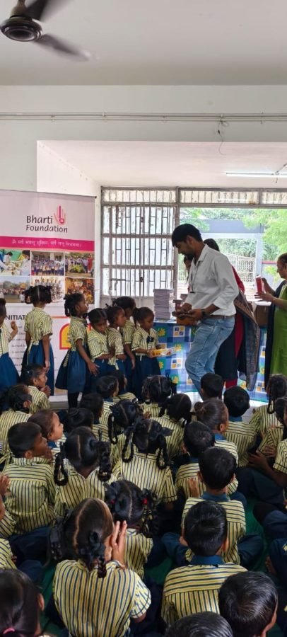 Notebook and Lunchbox Distribution, Alva Prathmik School, July 2025
