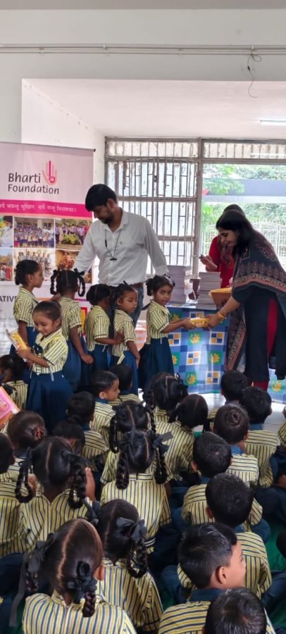 Notebook and Lunchbox Distribution, Alva Prathmik School, July 2025