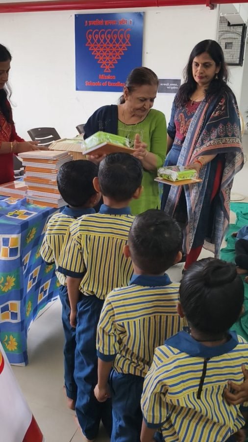 Notebook and Lunchbox Distribution, Alva Prathmik School, July 2025