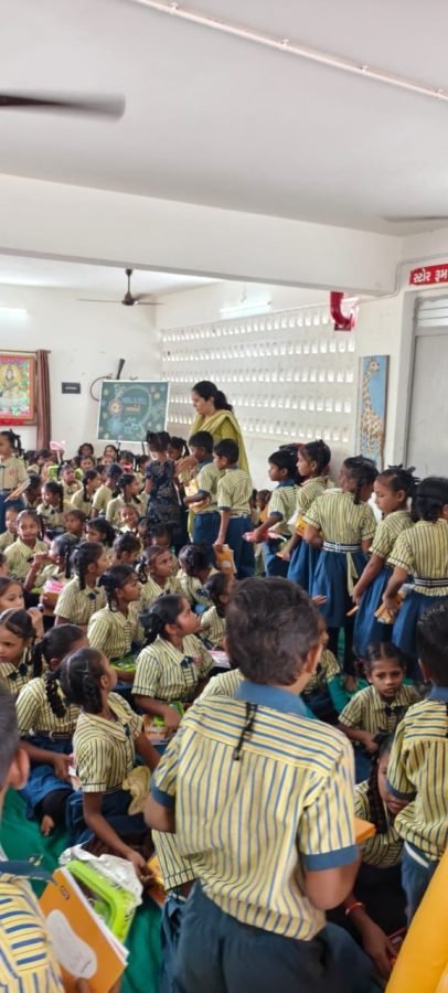 Notebook and Lunchbox Distribution, Alva Prathmik School, July 2025