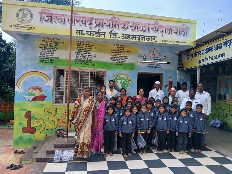 Jacket Distribution, Khaidanvadi, Ahmednagar, October 2025