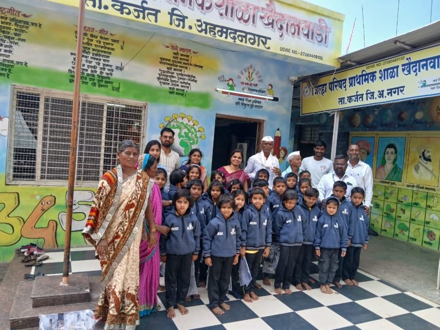 Jacket Distribution, Khaidanvadi, Ahmednagar, October 2025