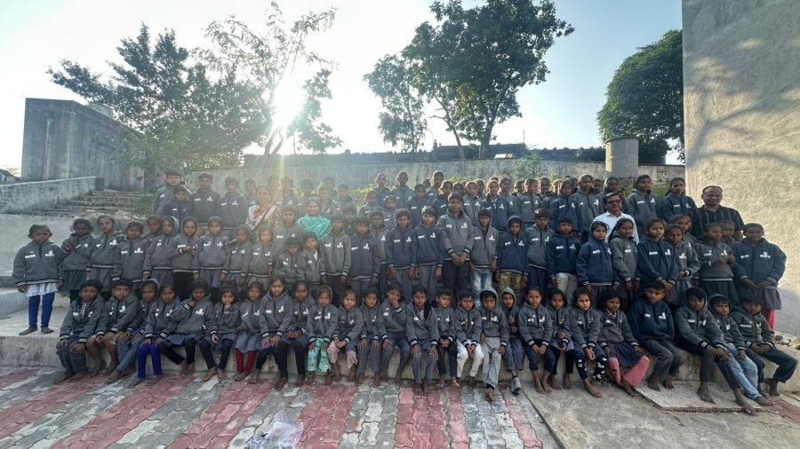 Jacket Distribution, Jalaram and Adarsh Prathmik School, Lodhan Borgha Sihod, November 2025