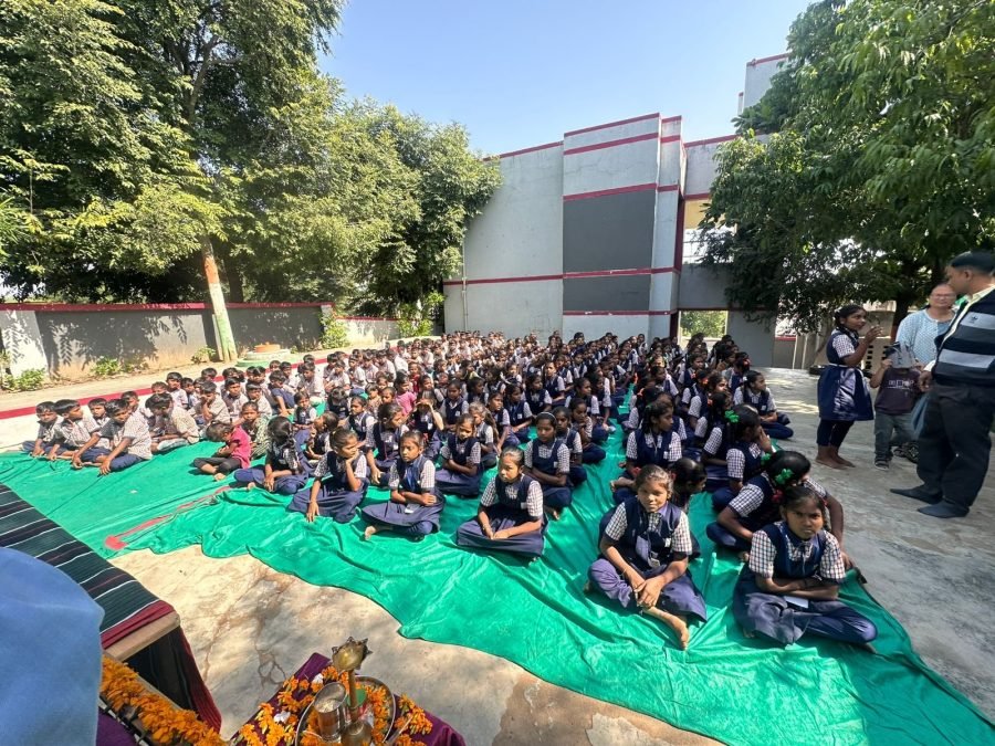 Jacket Distribution, Jalaram and Adarsh Prathmik School, Lodhan Borgha Sihod, November 2025