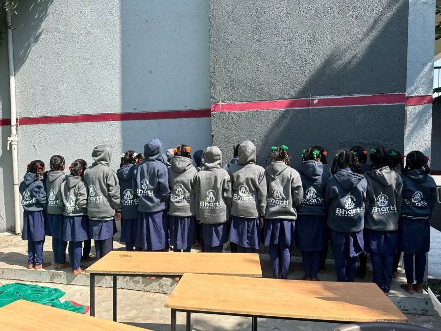 Jacket Distribution, Jalaram and Adarsh Prathmik School, Lodhan Borgha Sihod, November 2025