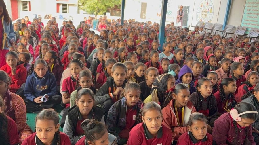 Jacket Distribution, PM Shri Mahemdabad Kanya School and Gadva Prathmik School, November 2025