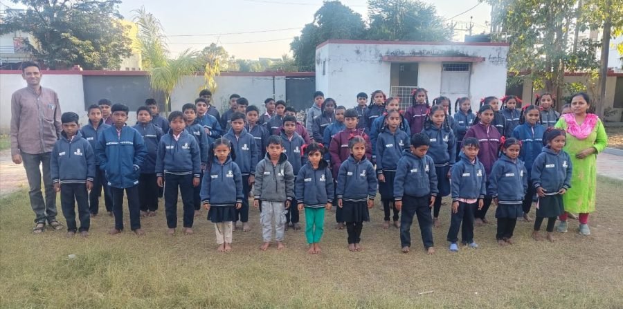 Jacket Distribution, Punitnagar Prathmik School, November 2025