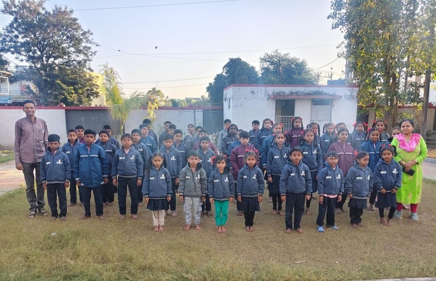 Jacket Distribution, Punitnagar Prathmik School, November 2025